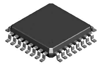 FT232BM QFP-32 RS-232/USB interface @ electrokit (1 av 1)