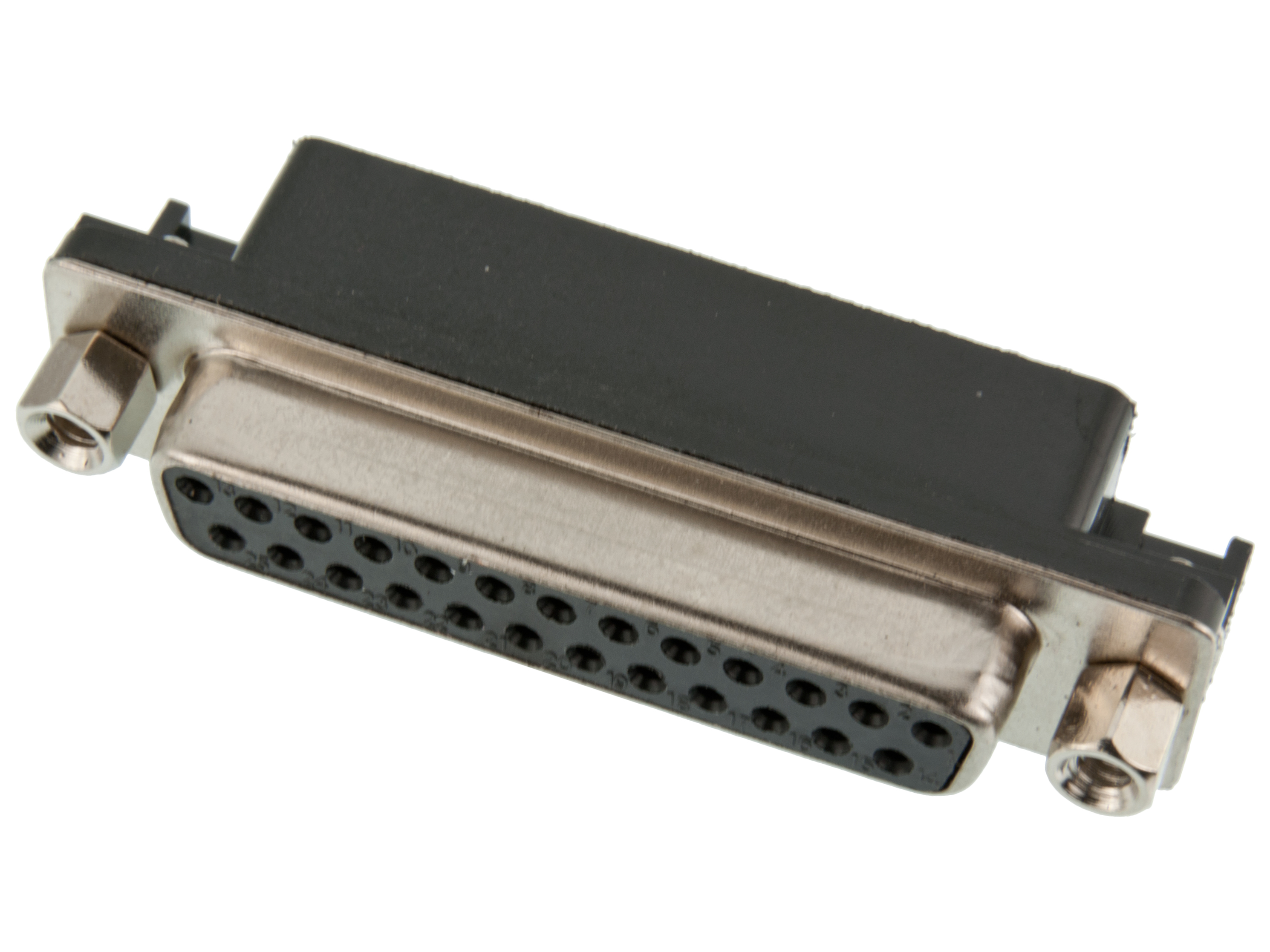 Kontakt DB25 hona D-SUB PCB