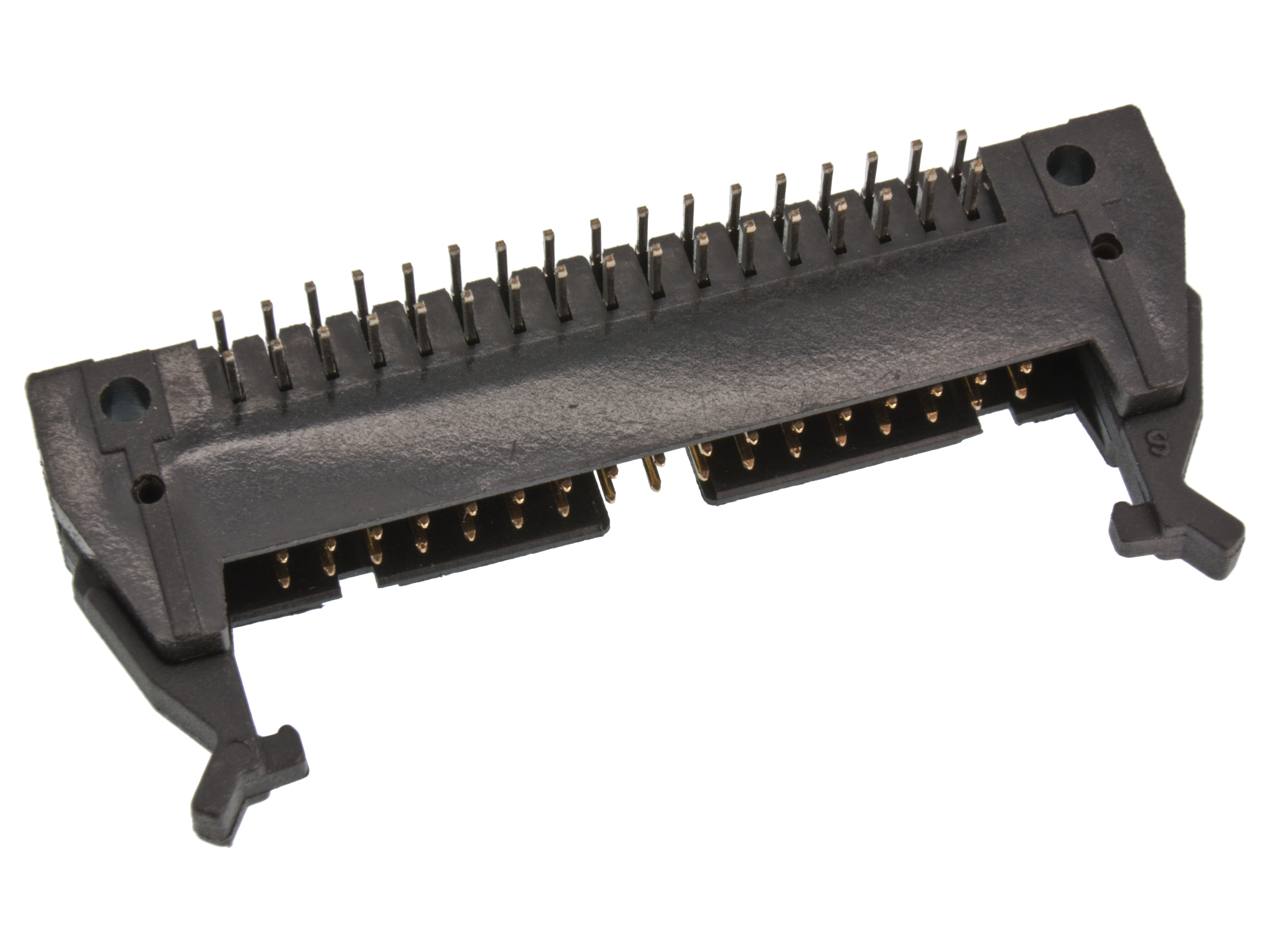 IDC hane PCB 34-pol med utkastare vinklad 2.54mm