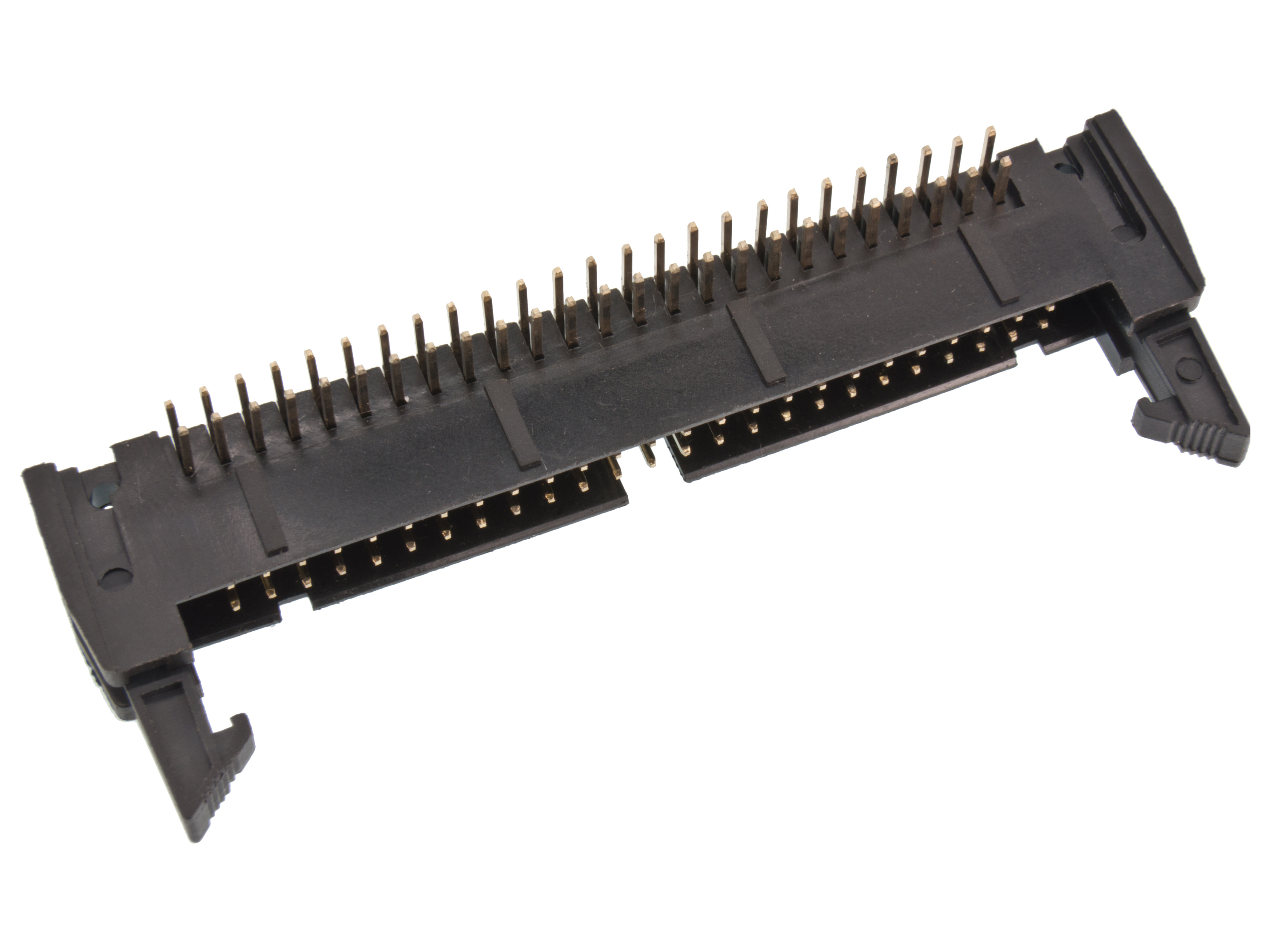 IDC hane PCB 50-pol med utkastare vinklad 2.54mm