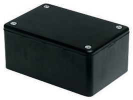 Enclosure 1591TSBK black 120x80x55mm @ electrokit