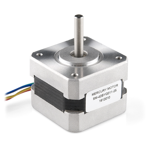 Stepper motor 1.8° 0.23Nm bipolar @ electrokit