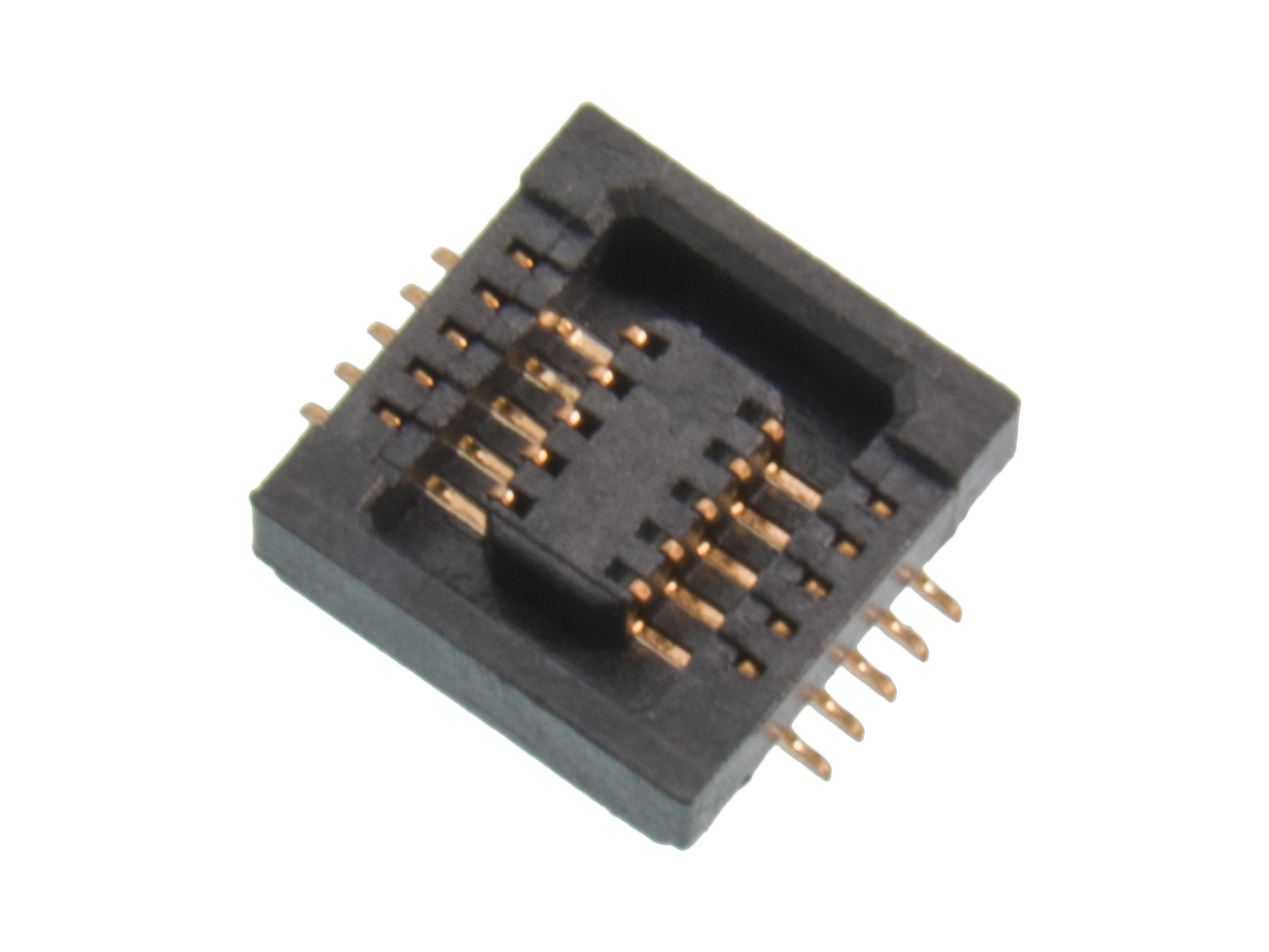 Kontakt DF23 - SMD 10-pol 0.5mm @ electrokit