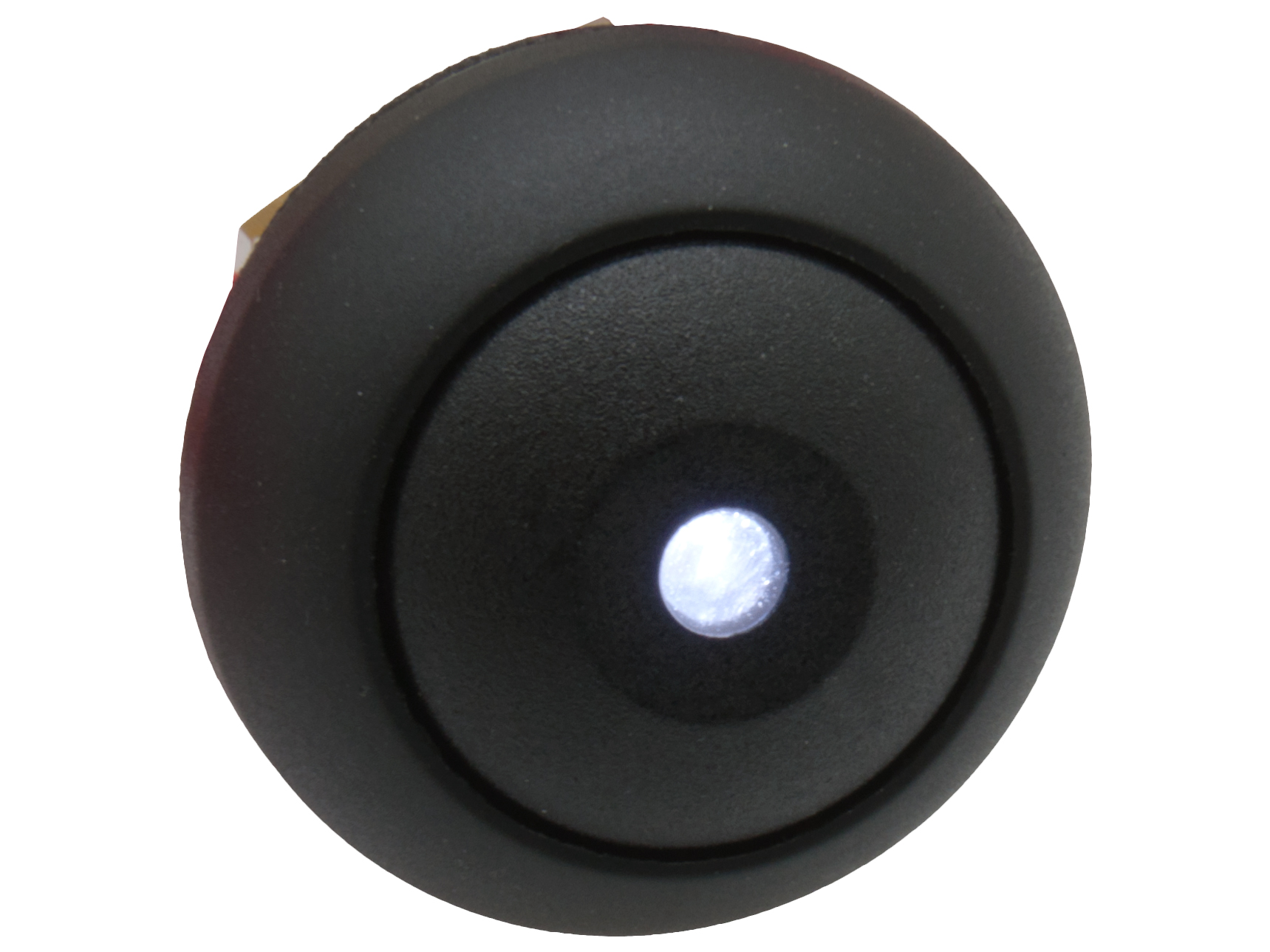 R1396W push switch off-(on) w. white LED @ electrokit