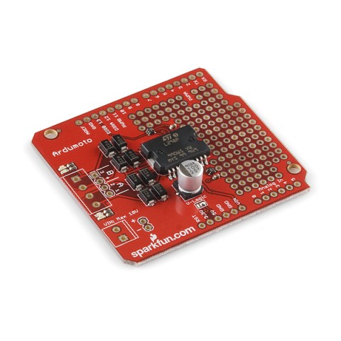 Ardumoto motor driver shield @ electrokit