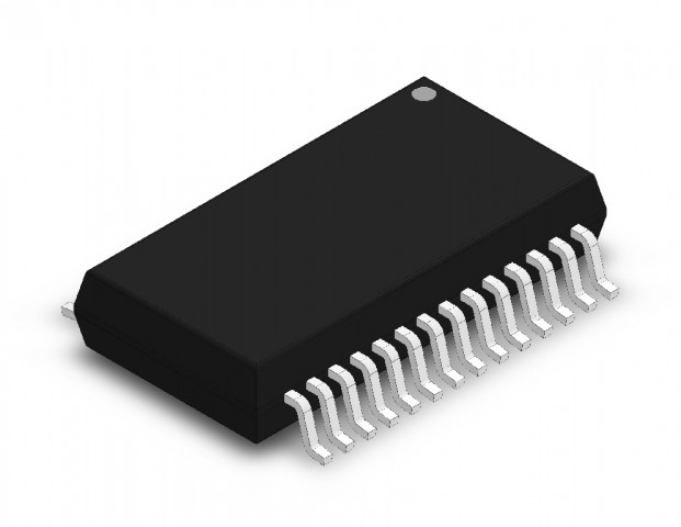 LM4834MS SSOP-28 Audio amplifier 1.1W @ electrokit