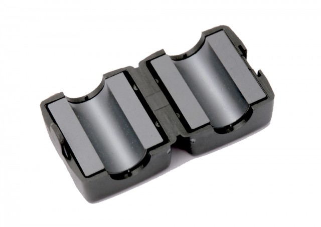 Ferrite core for cable ø10.5-12.5mm @ electrokit