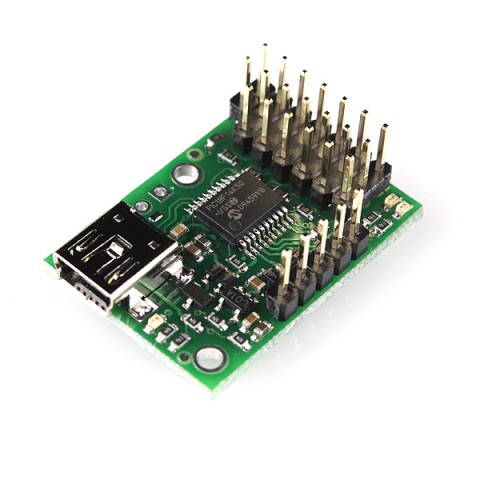 USB servo controller 6ch @ electrokit