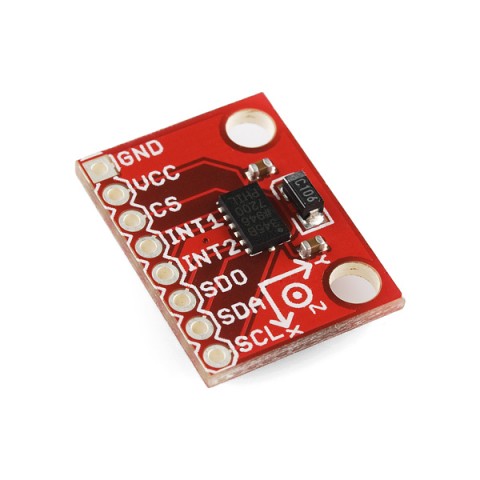 Triple Axis Accelerometer Breakout - ADXL345 @ electrokit