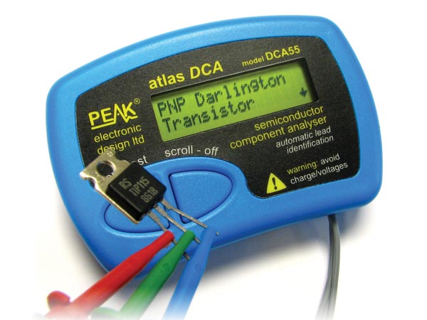 DCA55 Semiconductor component tester @ electrokit