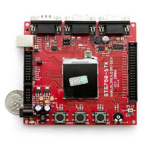 Development Board STR750 ARM @ electrokit