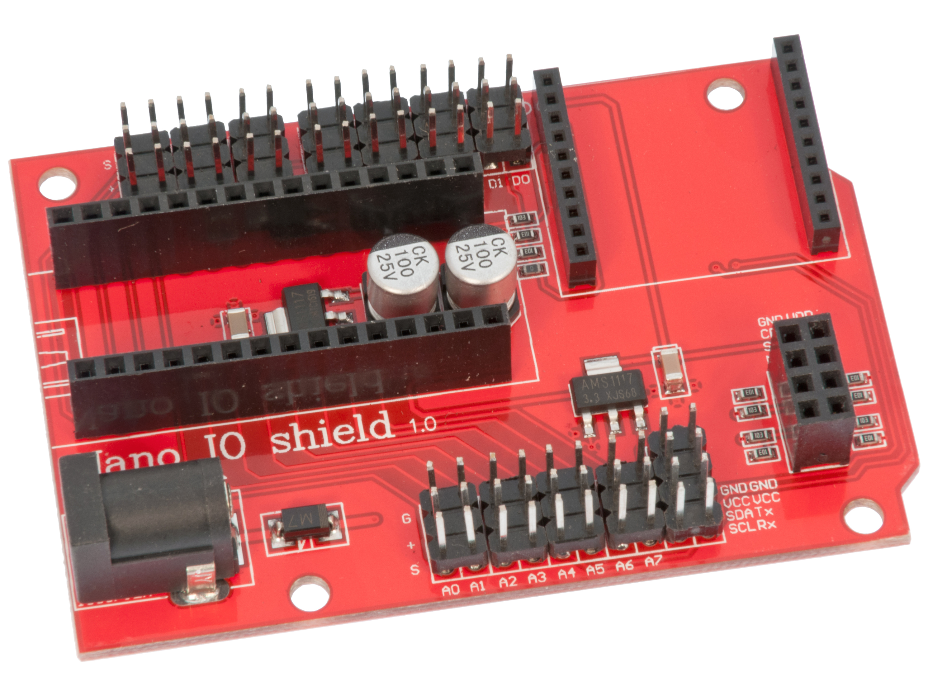 Nano I/O shield @ electrokit