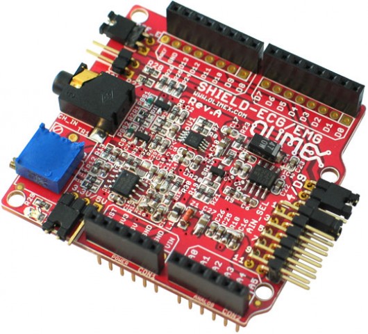 EKG/EMG Shield @ electrokit