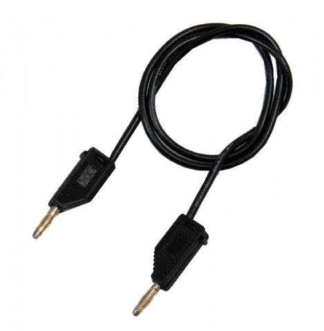 Test lead 2mm plug 300mm black @ electrokit (1 of 1)