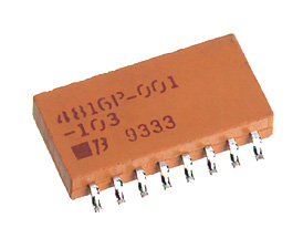 Resistor net SO16 8R 2k2 @ electrokit