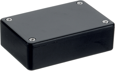 Enclosure 1591BBK black 112x62x31mm @ electrokit