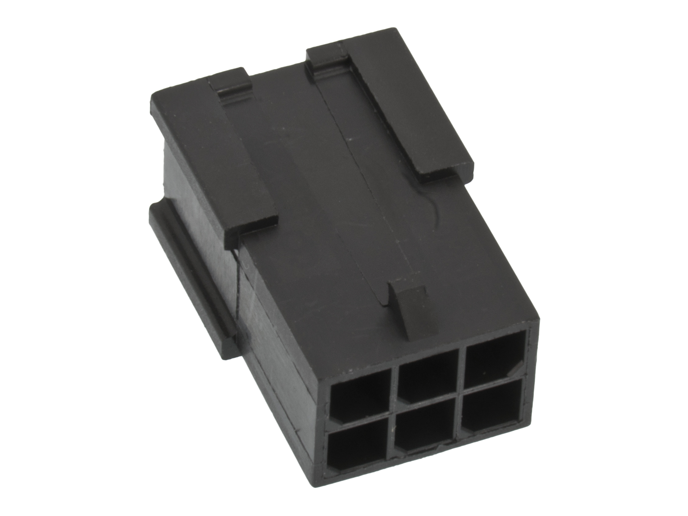 Kontakthus Micro-Fit hane 2x3p 3mm @ electrokit