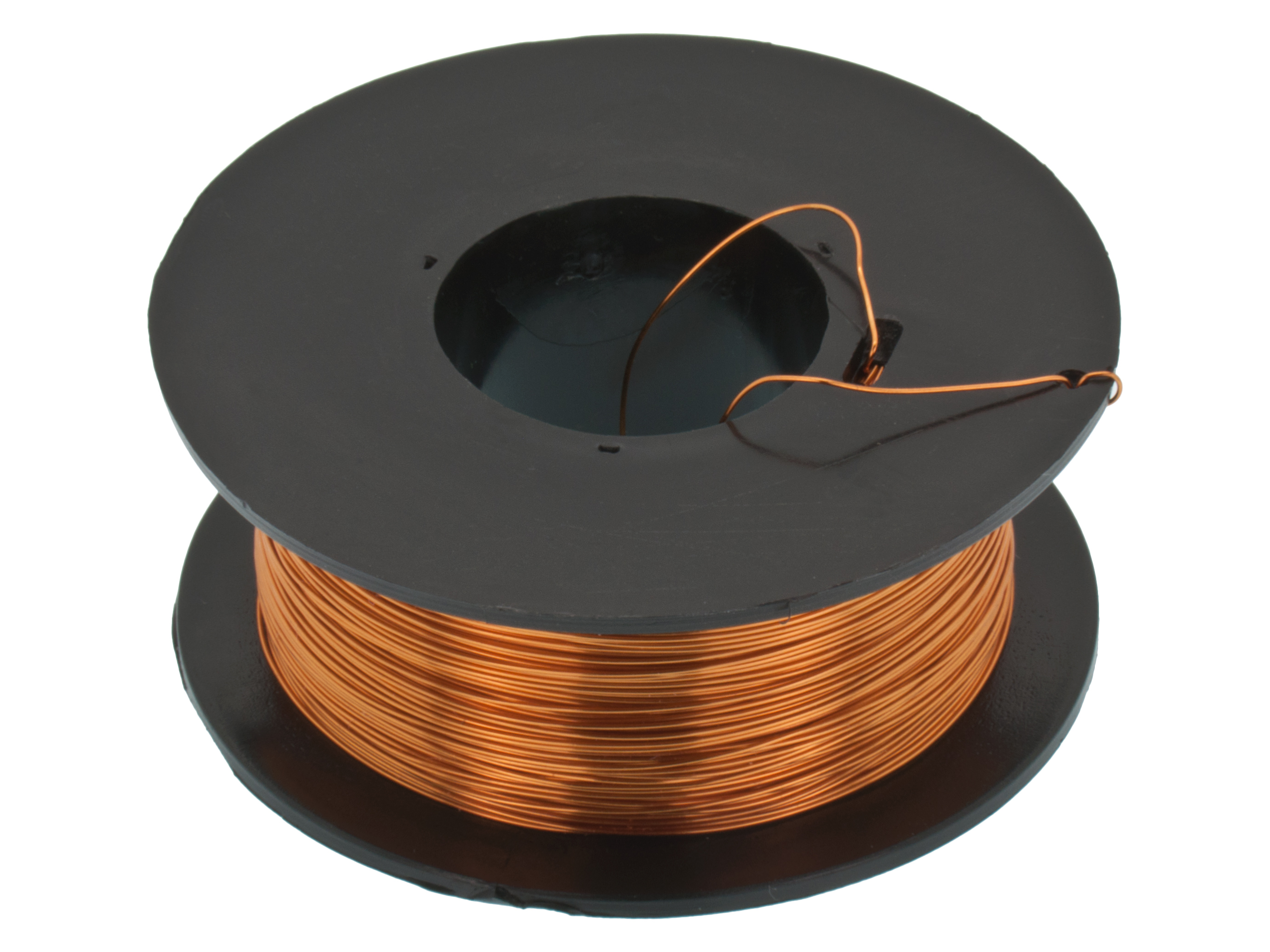 Copper wire 0.35mm reel 120m @ electrokit