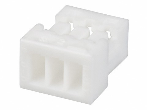 Contact housing SH 3p 1.0mm @ electrokit