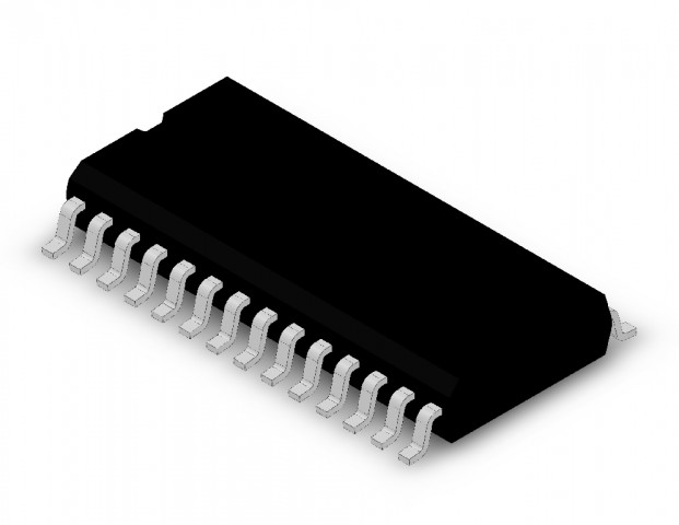 MCP23017-E/SO SO-28 I2C I/O expander @ electrokit