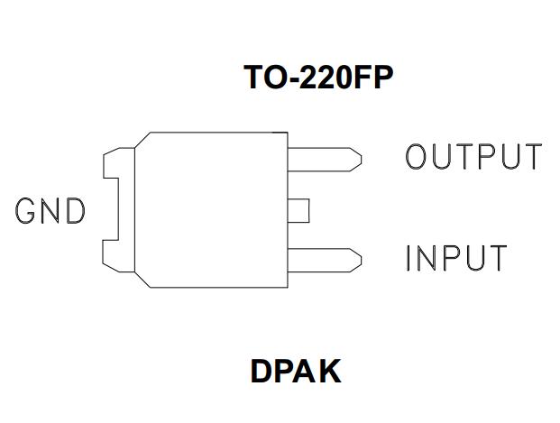 L7805CDT DPAK Spänningsregulator 5V 1A @ electrokit (2 av 2)
