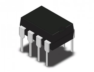 MCP4811-E/P DIP-8 1ch 10-bit DAC SPI @ electrokit