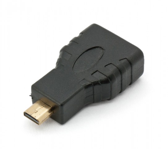 Adapter HDMI female - micro male @ electrokit