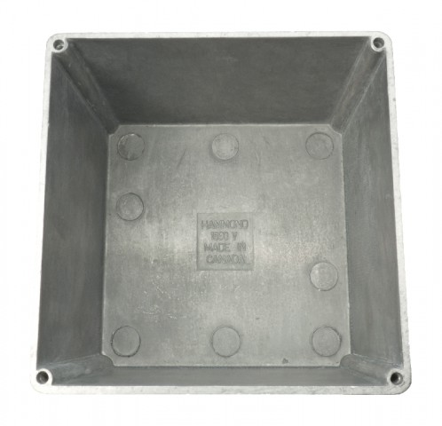 Aluminium enclosure die-cast 1590V IP54 119x119x90mm @ electrokit (2 of 2)