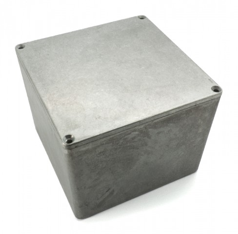 Aluminium enclosure die-cast 1590V IP54 119x119x90mm @ electrokit