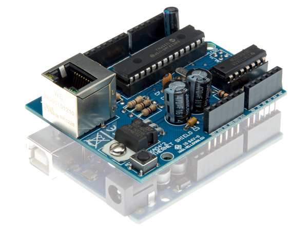 Ethernet Shield (byggsats) @ electrokit