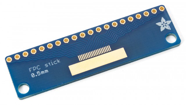 Adapter card FPC 20pin - SIP-20 @ electrokit