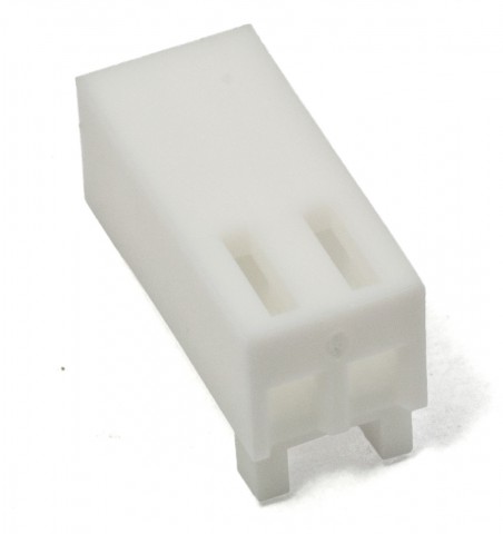 Kontakthus Molex KK 2-pol 2.54mm @ electrokit