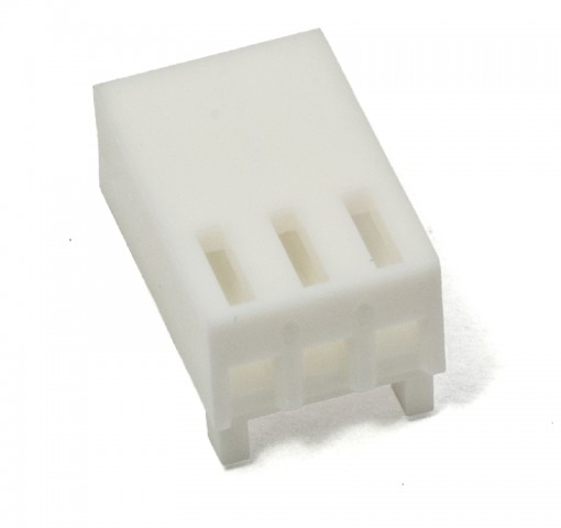 Contact housing KK 3-p 2.54mm @ electrokit