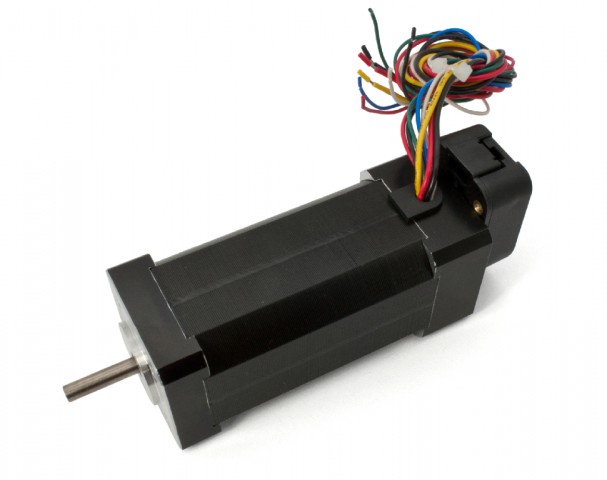 Brushless DC-motor 24V 25A with encoder @ electrokit