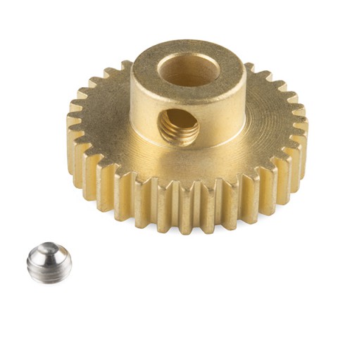 Pinion gear 32T 1/4" @ electrokit