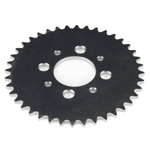 Sprocket 40T 1" @ electrokit