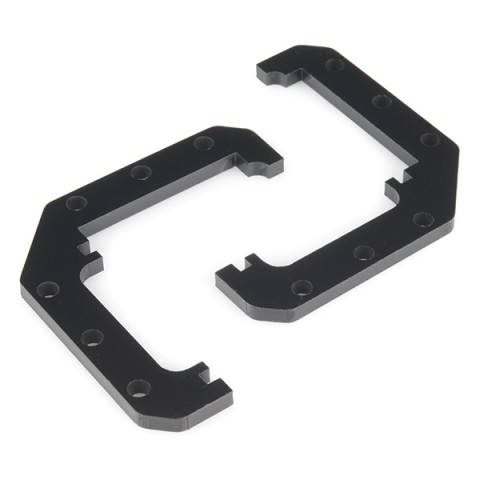 Actobotics Channel slider D-type 2-pack @ electrokit