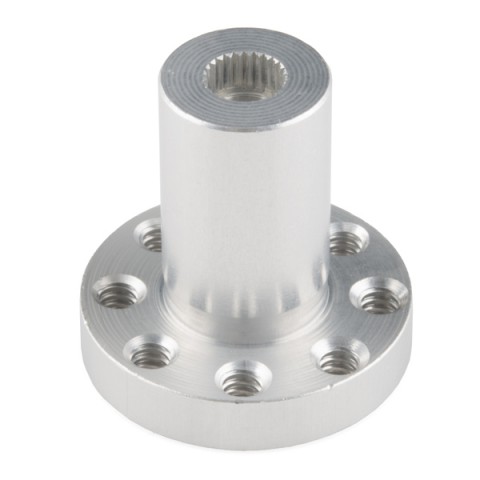 Servo hub tall Futaba Standard @ electrokit