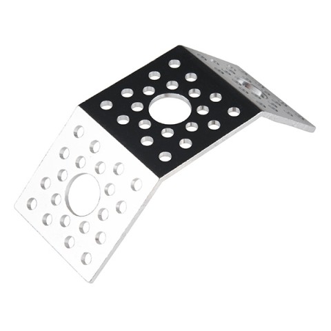 Actobotics 45 deg dual channel bracket @ electrokit