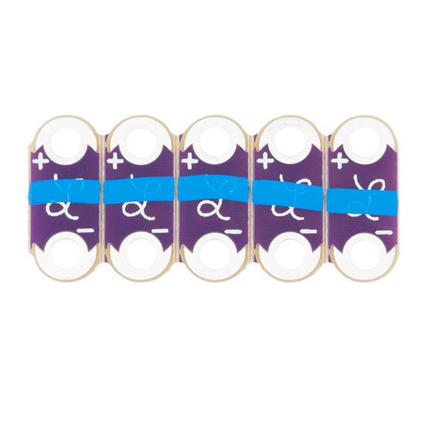 LilyPad LED blå 5-pack @ electrokit