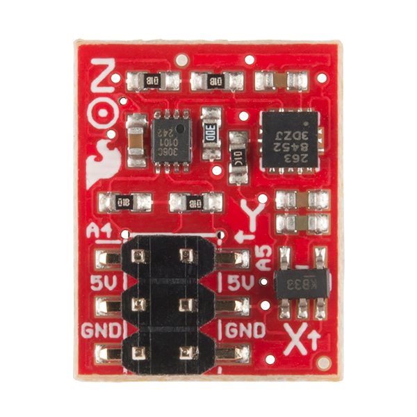 Redbot accelerometer @ electrokit