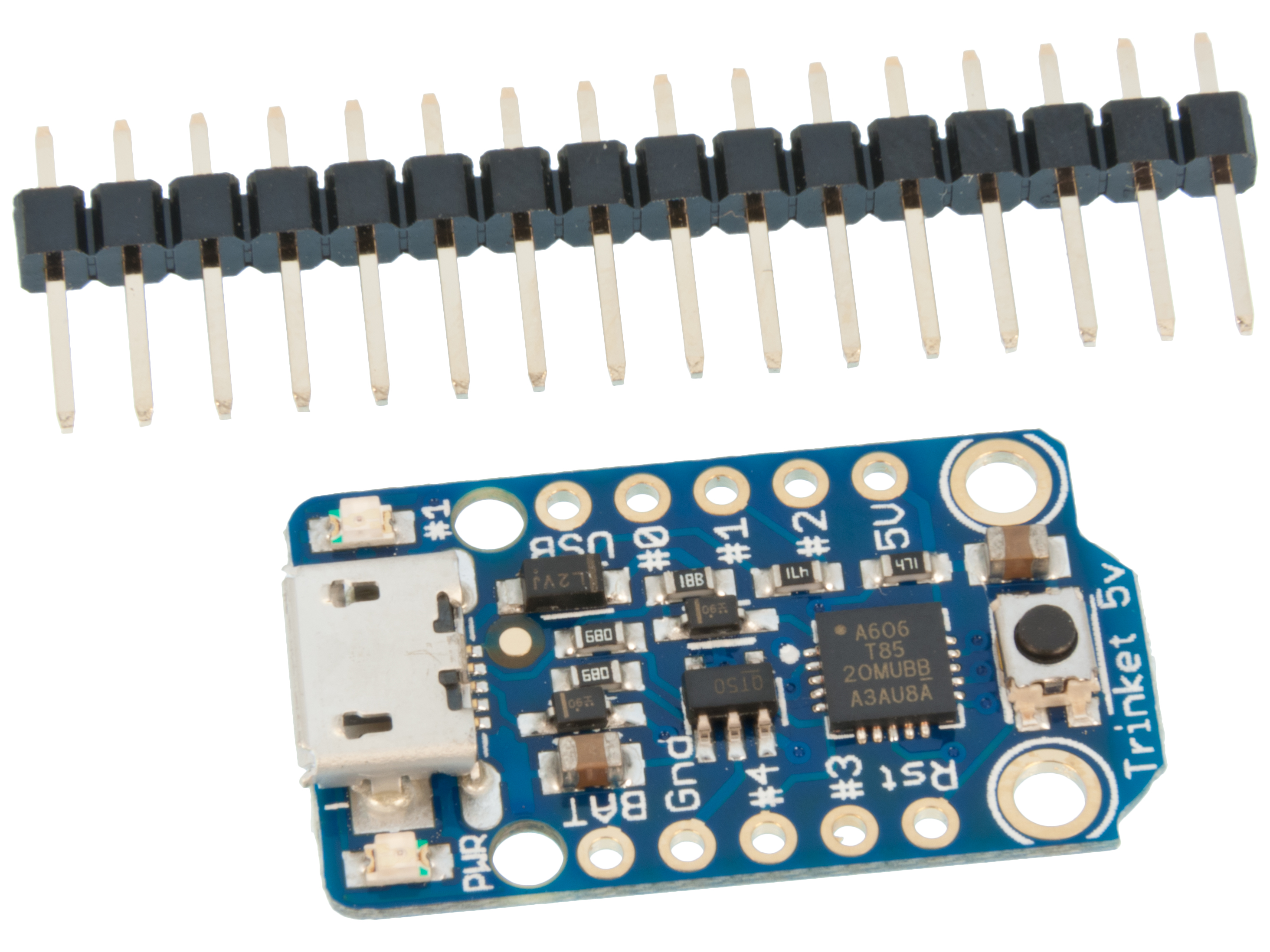 Adafruit Trinket micro controller 5V @ electrokit