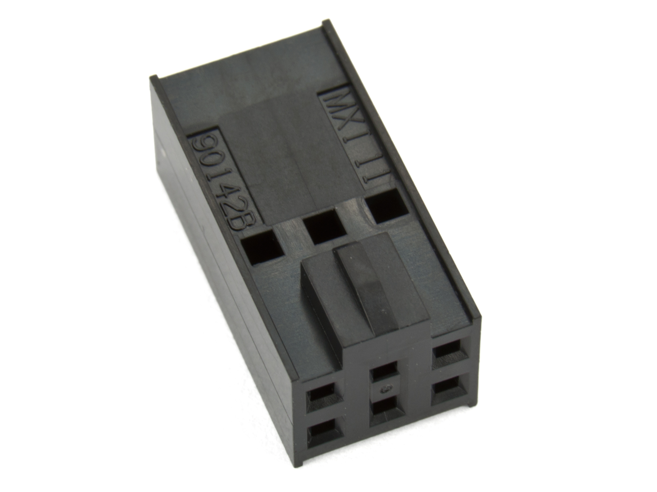 Contact housing C-GRID III 2x3p 2.54mm @ electrokit