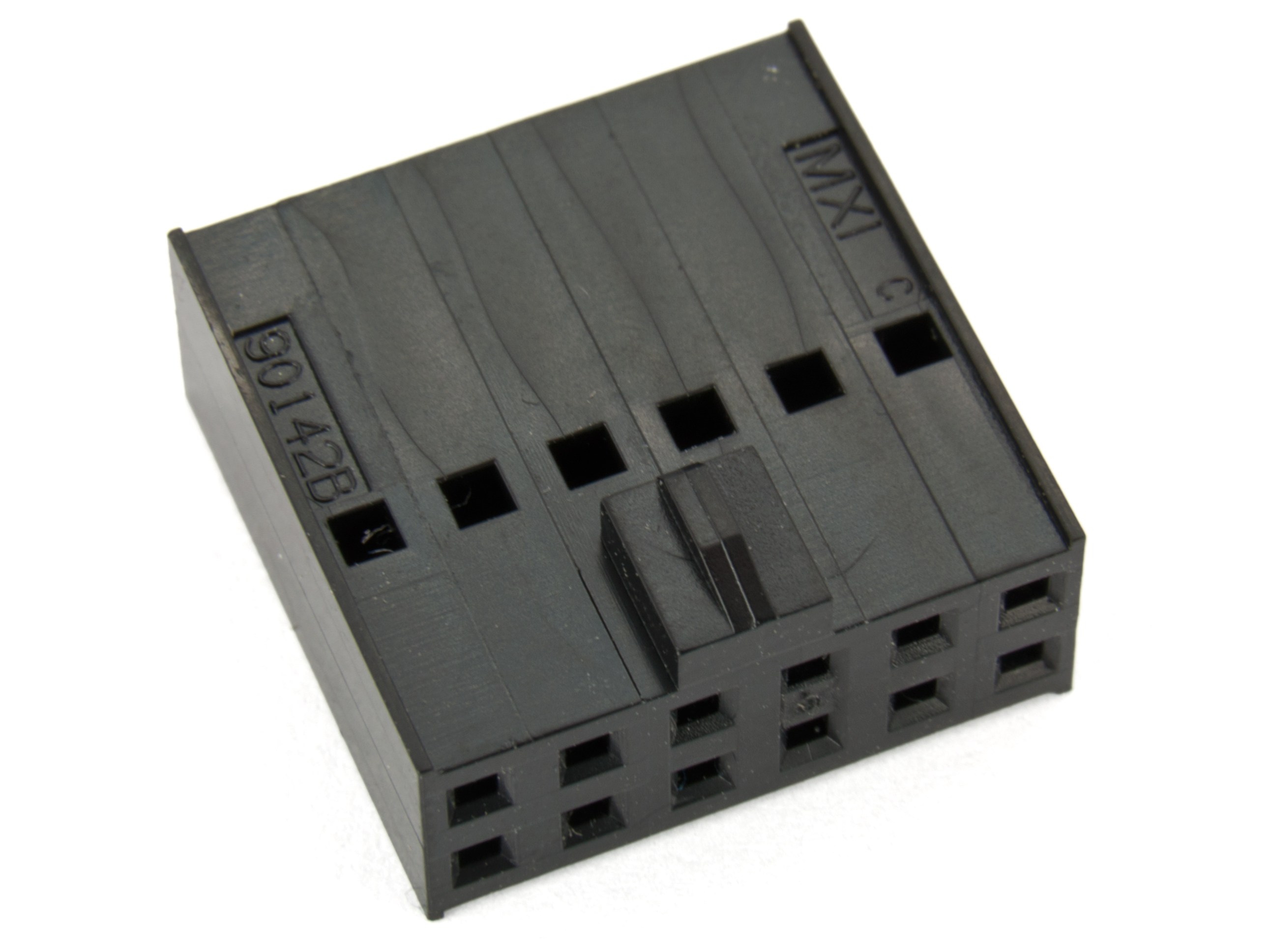 Contact housing C-GRID III 2x6p 2.54mm @ electrokit