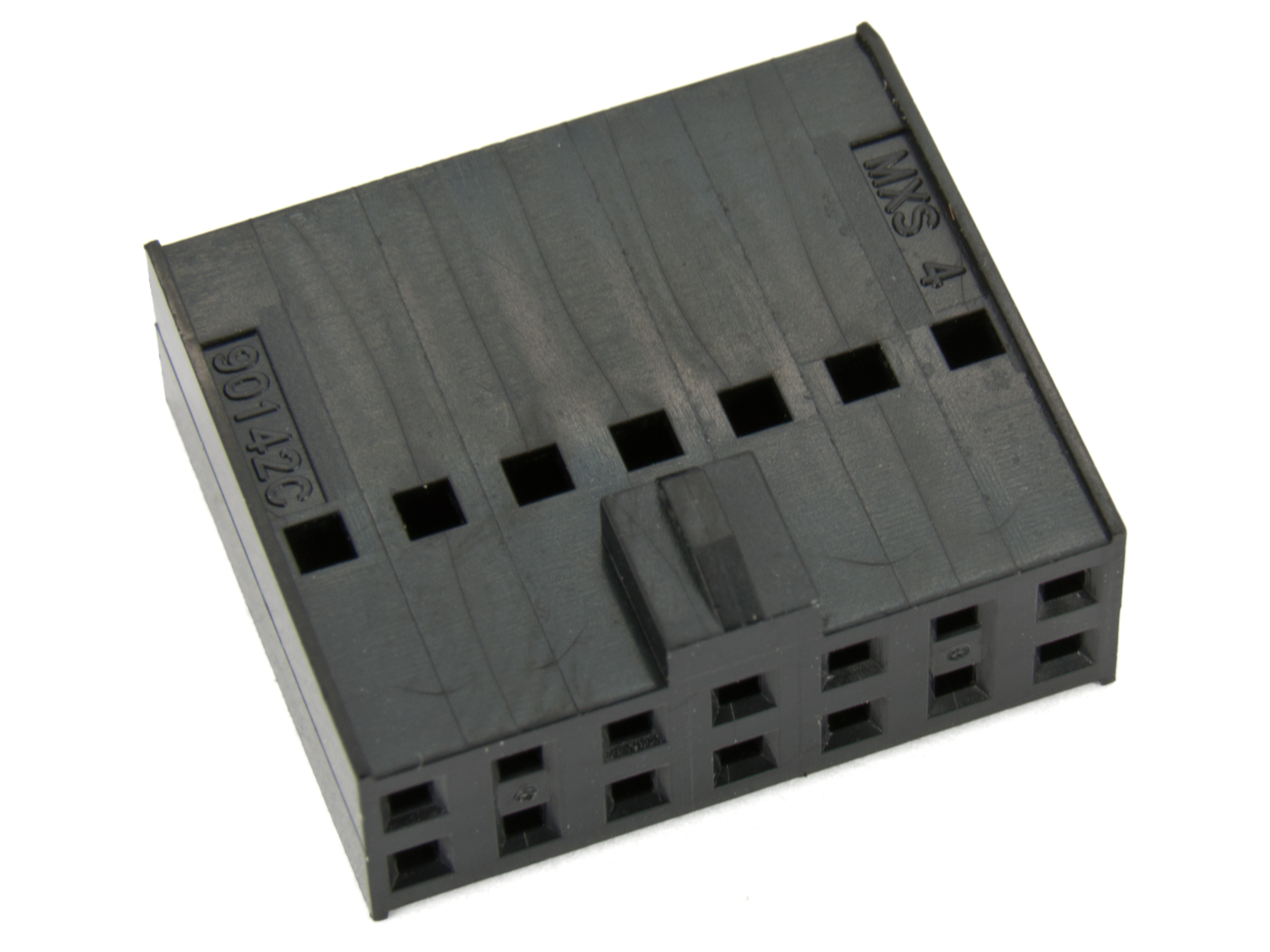 Contact housing C-GRID III 2x7p 2.54mm @ electrokit