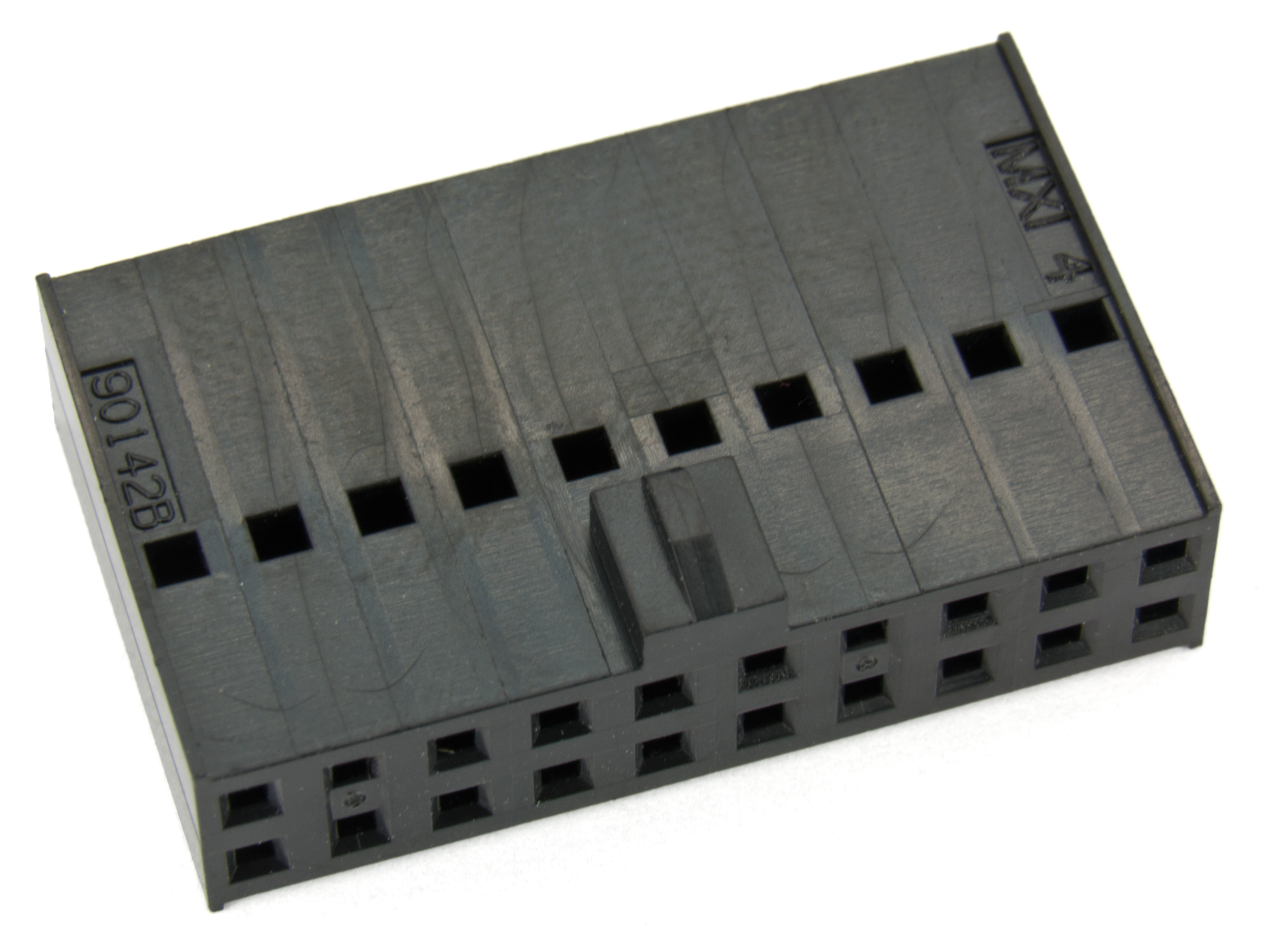 Contact housing C-GRID III 2x10p 2.54mm @ electrokit