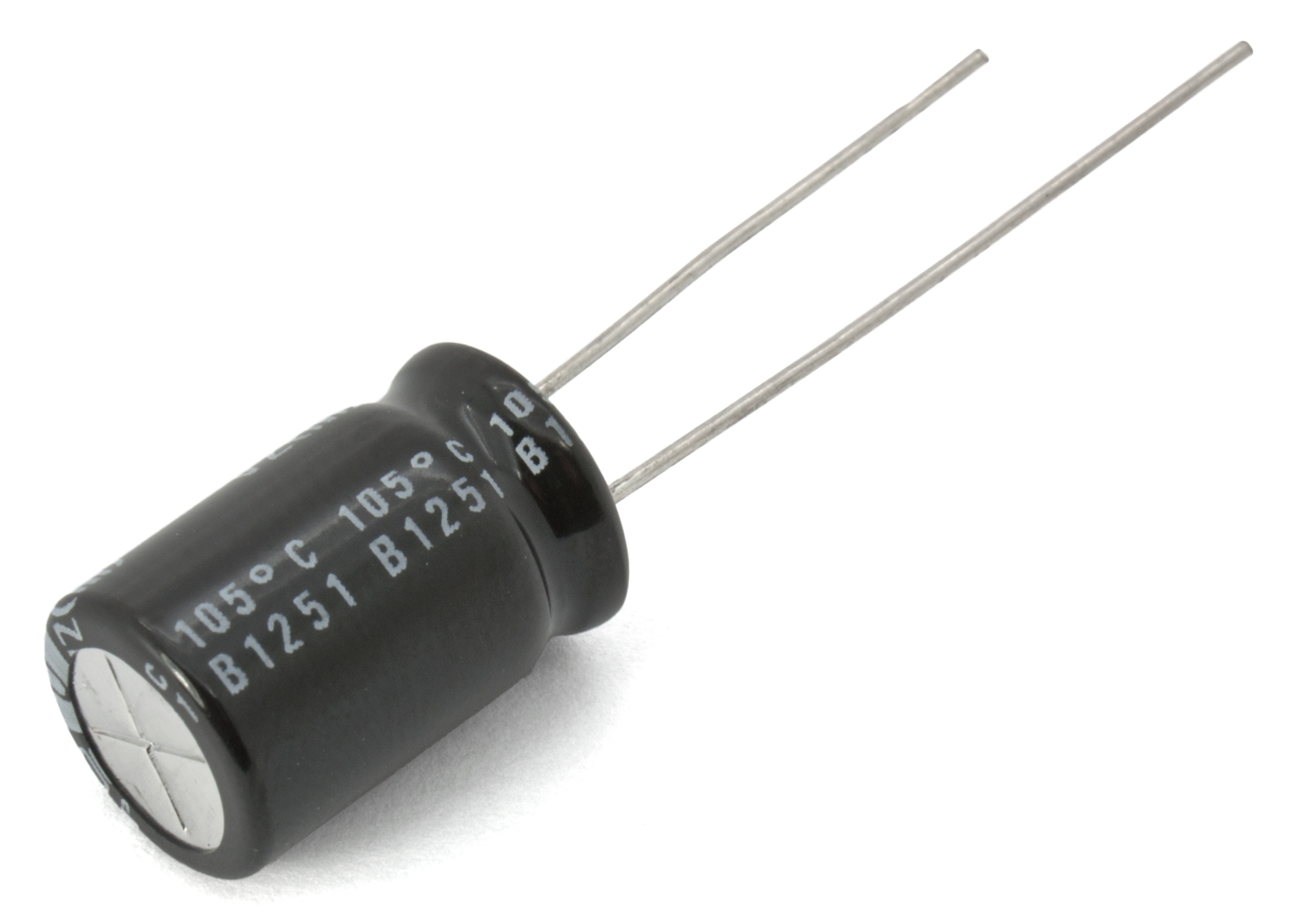 El.lyt 680uF 25V 105C ø10x16mm @ electrokit