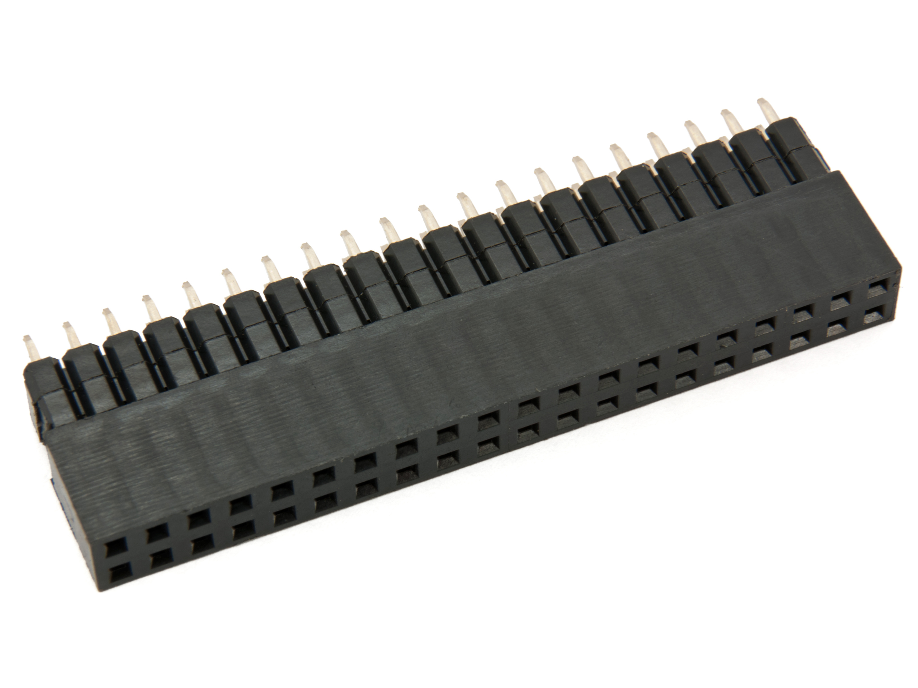 Hylslist 2x20-pin 2.54mm - 13.5mm GIPO stacking header