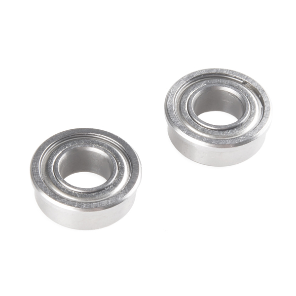 Flanged ball bearing 1/4" - 2-pack @ electrokit