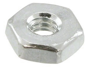 Hex nut 6-32 @ electrokit